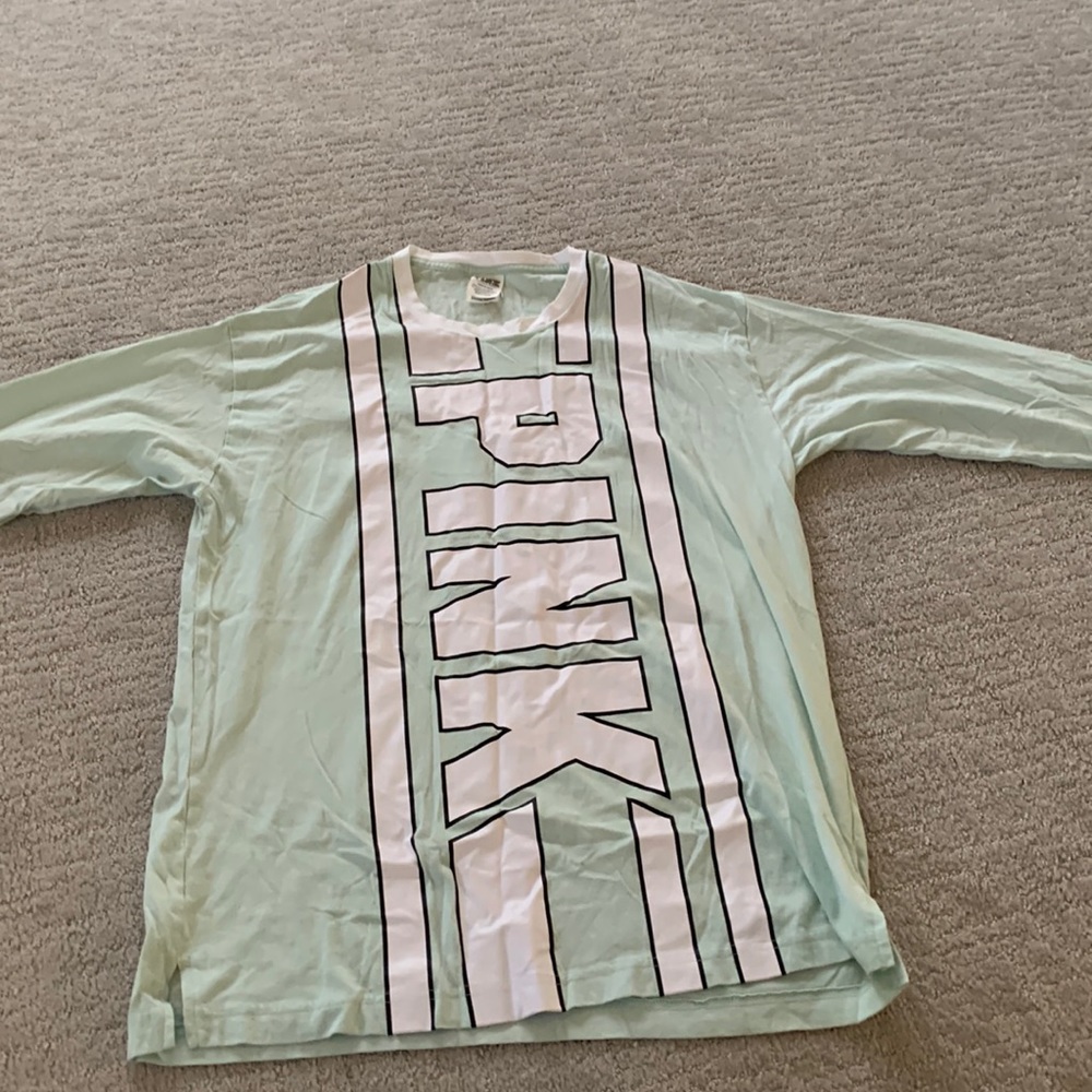 Pink long sleeve shirt